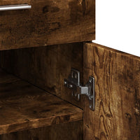 Credenza-Buffet-Armadio da cucina Rovere Sonoma 80x42,5x93 cm in Legno Multistrato 179426