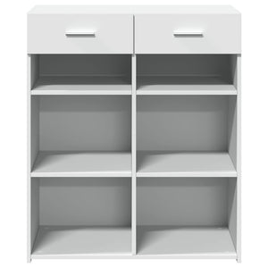 Credenza Bianca 80x42,5x93 cm in Legno Multistrato 3281476