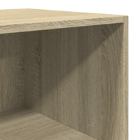 vidaXL Credenza Rovere Sonoma 40x41x185cm in Legno Multistrato