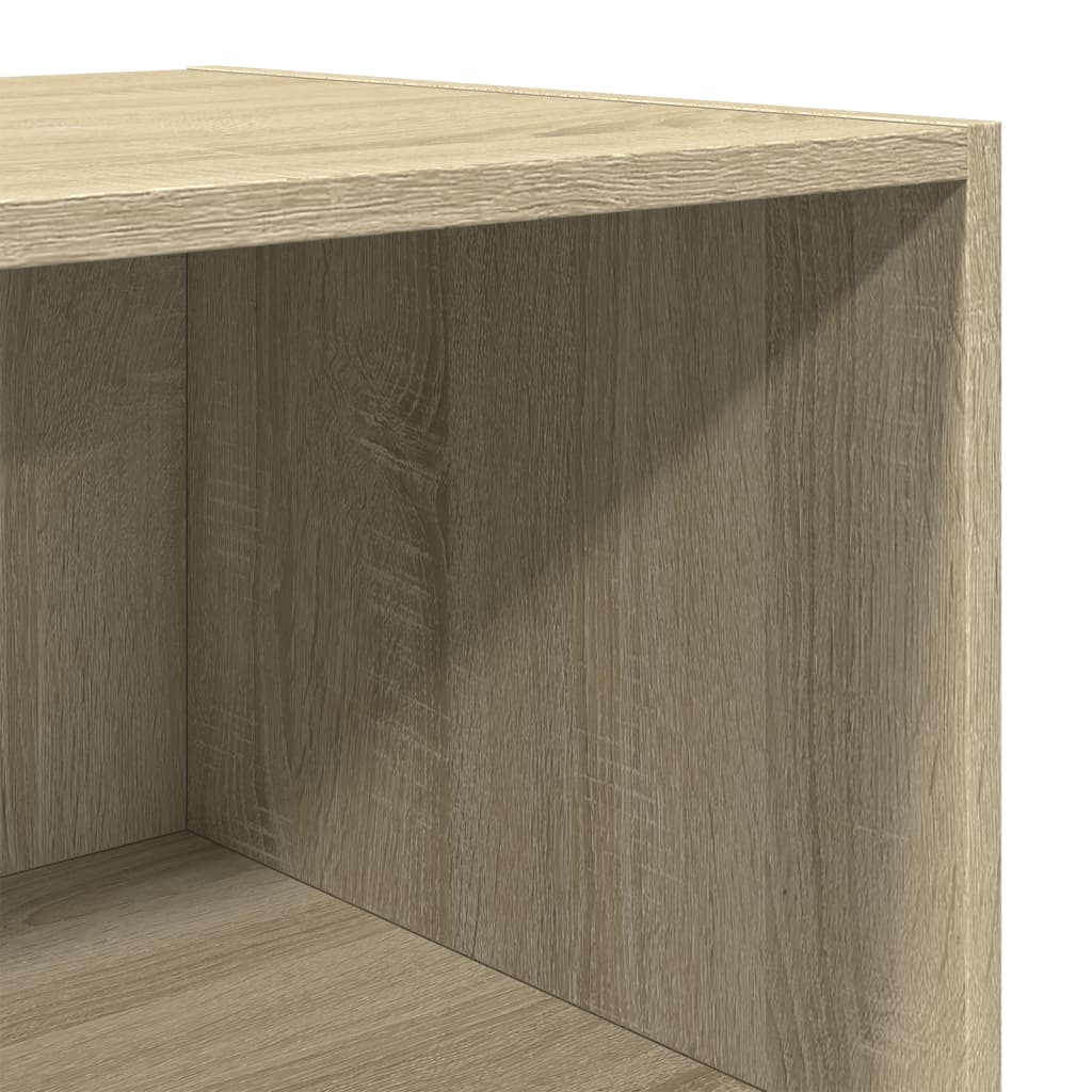 vidaXL Credenza Rovere Sonoma 45x41x185 cm in Legno Multistrato