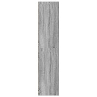 Credenza-Buffet-Armadio da cucina Grigio Sonoma 45x41x185 cm in Legno Multistrato