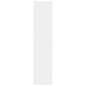 Credenza Bianca 50x41x185 cm in Legno Multistrato 3281680