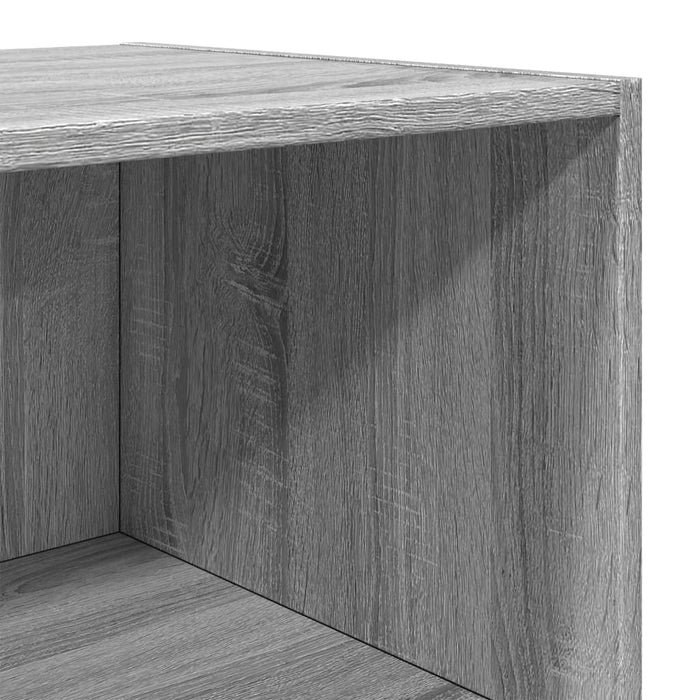 Credenza-Buffet-Armadio da cucina Grigio Sonoma 50x41x185 in Legno Multistrato