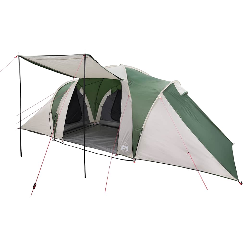 Tenda da Campeggio a Cupola per 6 Persone Verde Impermeabile 4009386