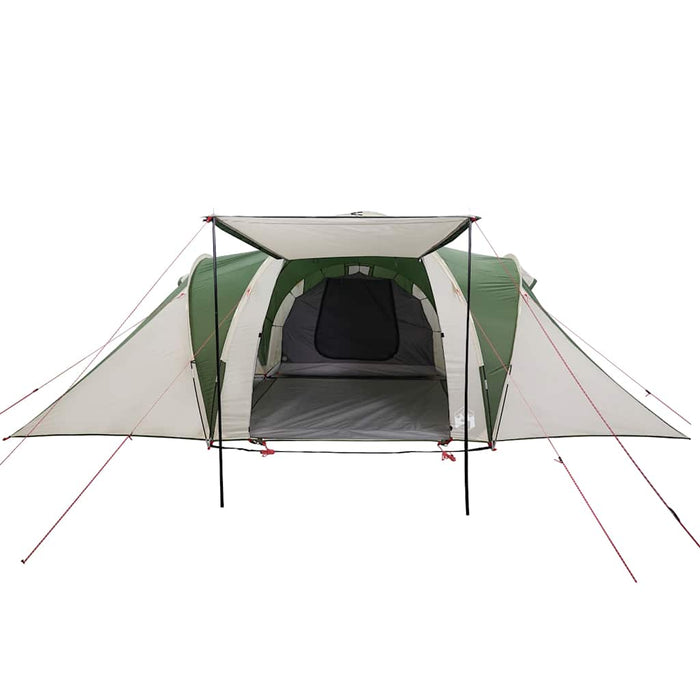 Tenda da Campeggio a Cupola per 6 Persone Verde Impermeabile
