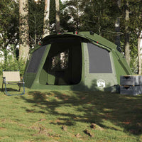 Tenda da Pesca per 5 Persone Verde Oliva Impermeabile 4009389