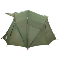 Tenda da Pesca per 5 Persone Verde Oliva Impermeabile 4009389
