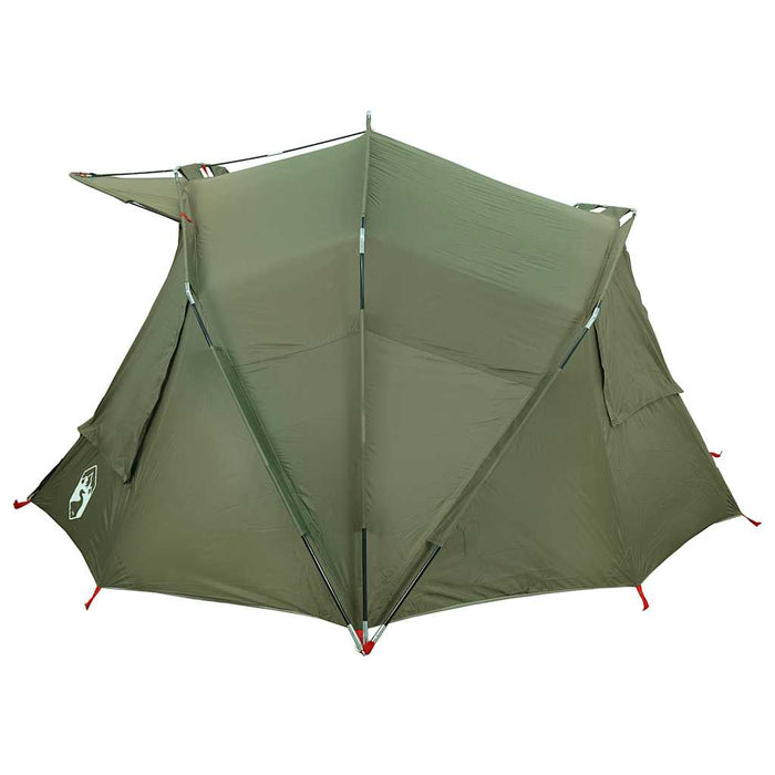 Tenda da Pesca per 5 Persone Verde Oliva Impermeabile 4009389