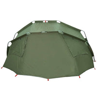 vidaXL Tenda da Pesca per 5 Persone Verde Oliva Impermeabile