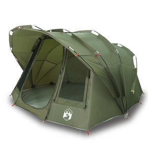 Tenda da Pesca per 5 Persone Verde Oliva Impermeabile 4009392