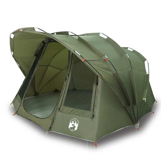Tenda da Pesca per 5 Persone Verde Oliva Impermeabile 4009392