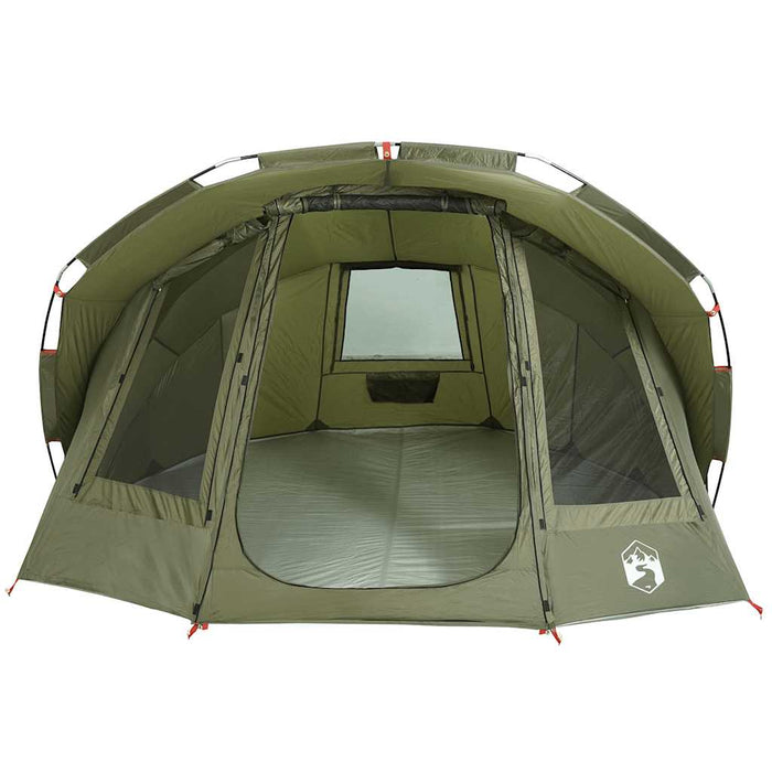 Tenda da Pesca per 5 Persone Verde Oliva Impermeabile 4009392