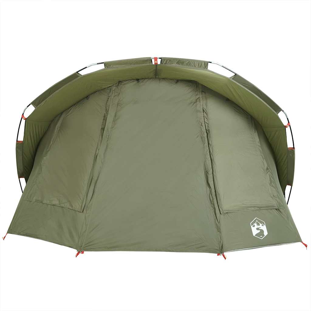 Tenda da Pesca per 5 Persone Verde Oliva Impermeabile 4009392