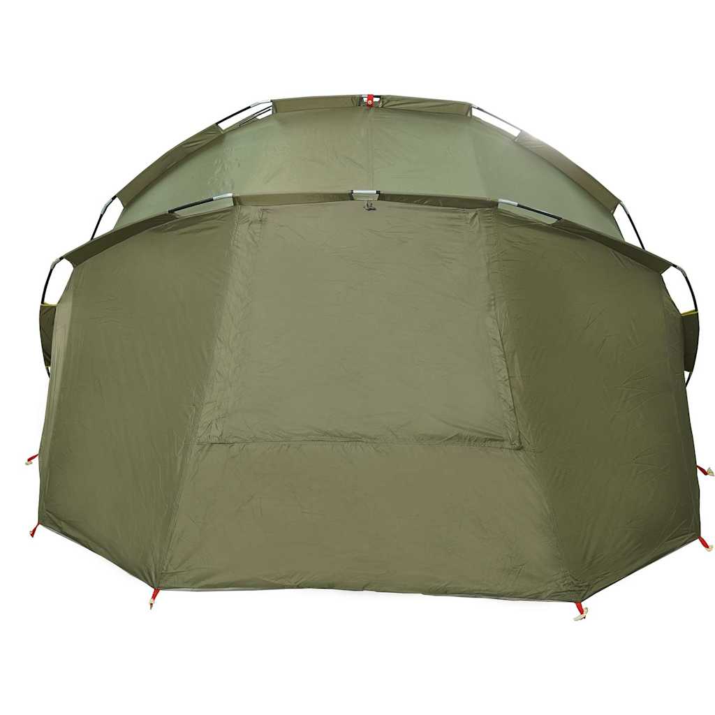 Tenda da Pesca per 5 Persone Verde Oliva Impermeabile 4009392