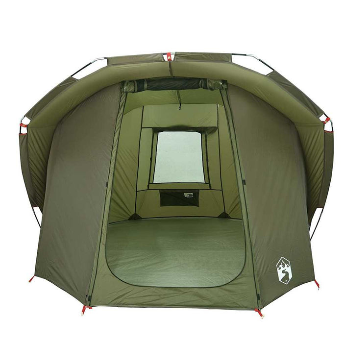 Tenda da Pesca per 4 Persone Verde Oliva Impermeabile 4009395