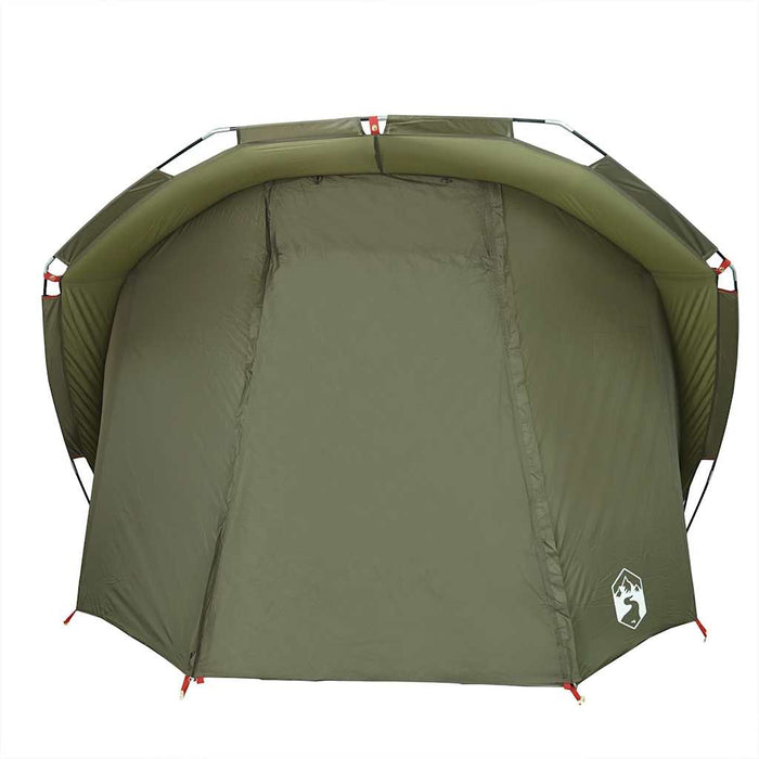 vidaXL Tenda da Pesca per 4 Persone Verde Oliva Impermeabile