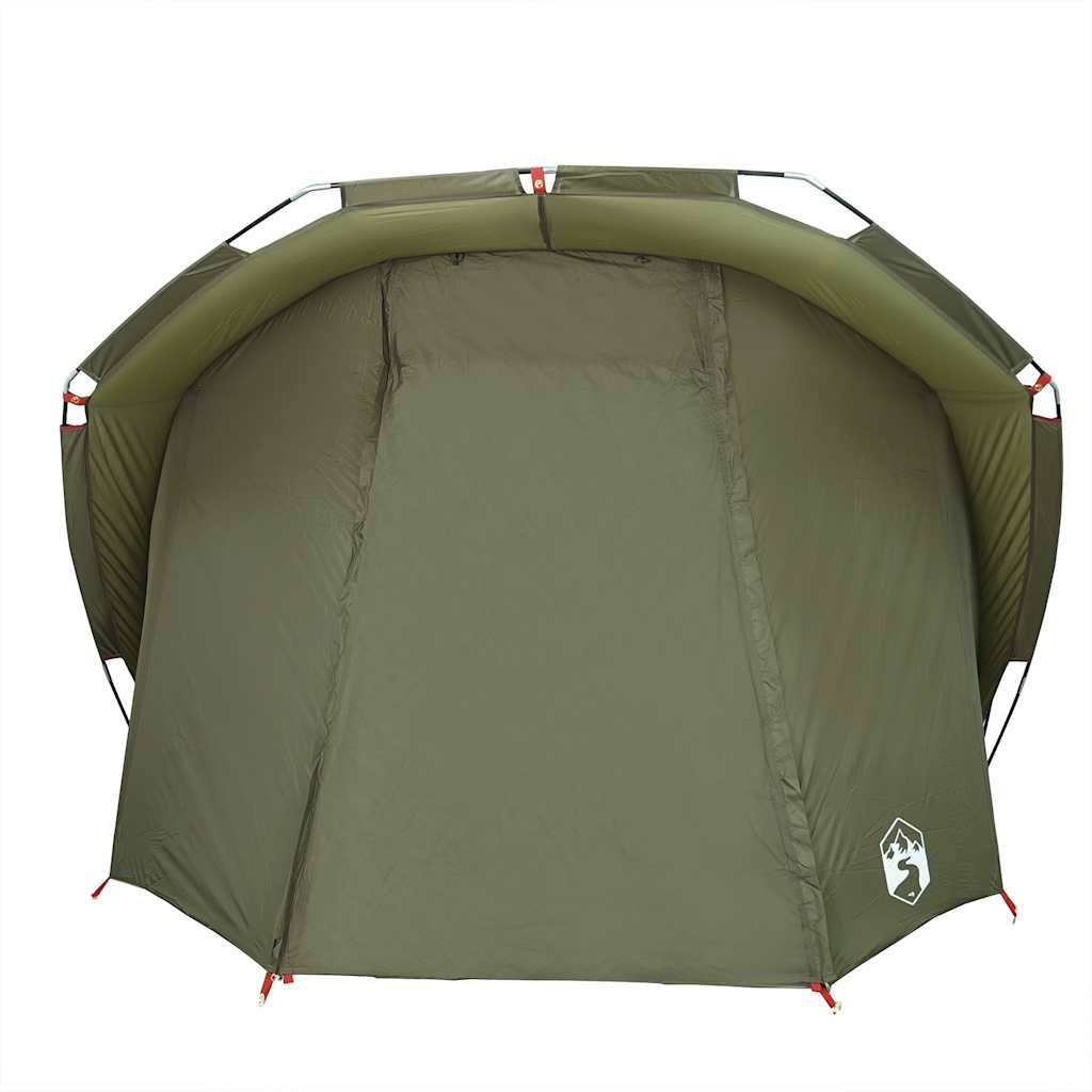 Tenda da Pesca per 4 Persone Verde Oliva Impermeabile 4009395