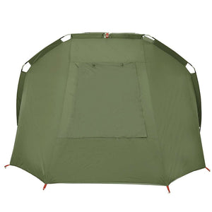 vidaXL Tenda da Pesca per 4 Persone Verde Oliva Impermeabile