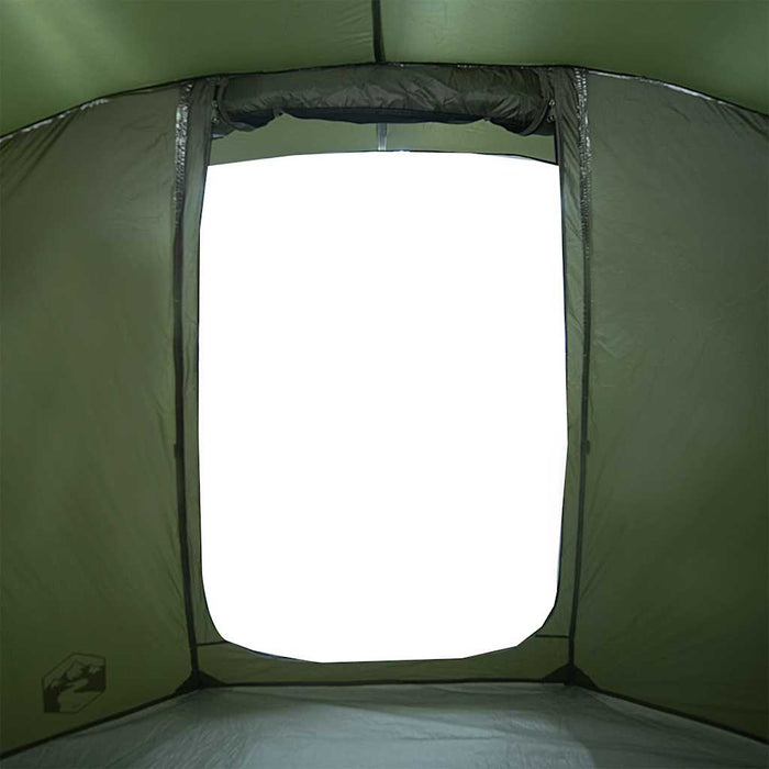 vidaXL Tenda da Pesca per 4 Persone Verde Oliva Impermeabile