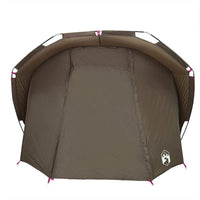 Tenda da Pesca per 4 Persone Marrone Impermeabile 4009396