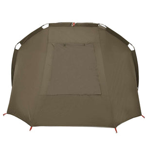 Tenda da Pesca per 4 Persone Marrone Impermeabile 4009396
