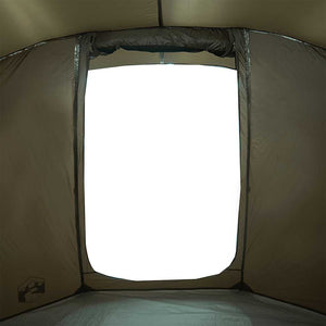 vidaXL Tenda da Pesca per 4 Persone Marrone Impermeabile