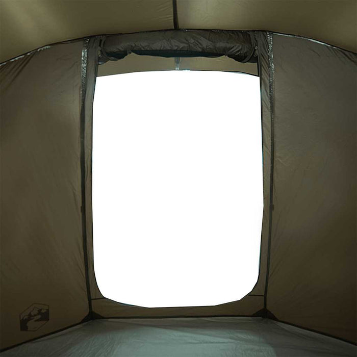 vidaXL Tenda da Pesca per 4 Persone Marrone Impermeabile