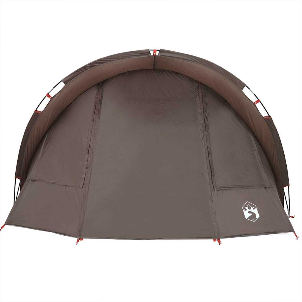 Tenda da Pesca per 2 Persone Marrone Impermeabile 4009399
