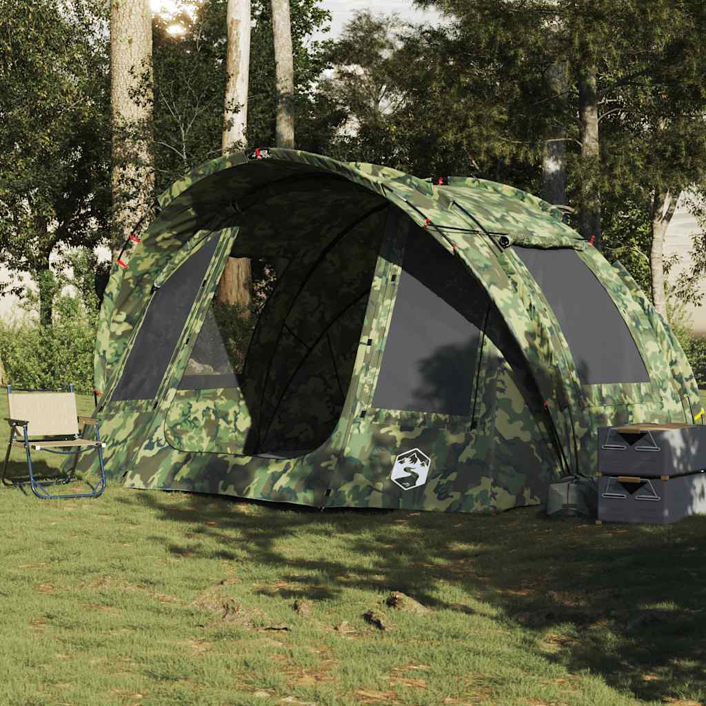 Tenda da Pesca per 2 Persone Mimetica Impermeabile 4009400
