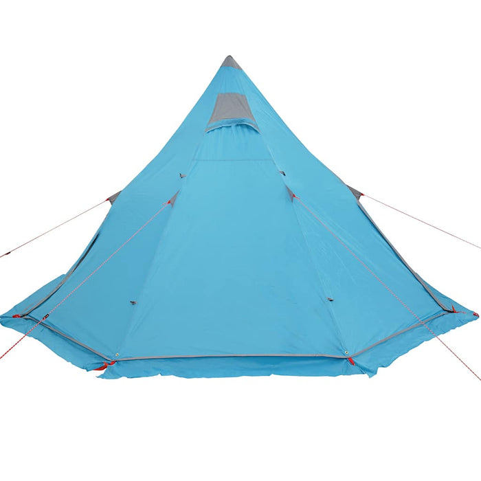 Tenda da Campeggio Tipi per 5 Persone Blu Impermeabile 4009408