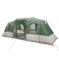Tenda Familiare a Tunnel per 6 Persone Verde Impermeabile 4009416
