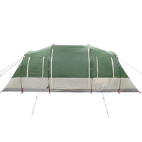 Tenda Familiare a Tunnel per 6 Persone Verde Impermeabile 4009416