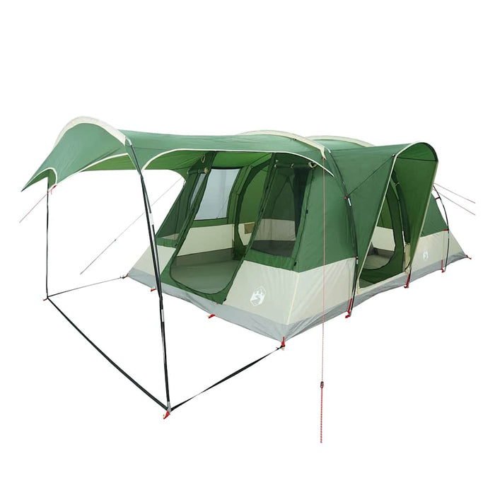 Tenda da Campeggio a Tunnel per 5 Persone Verde Impermeabile 4009425