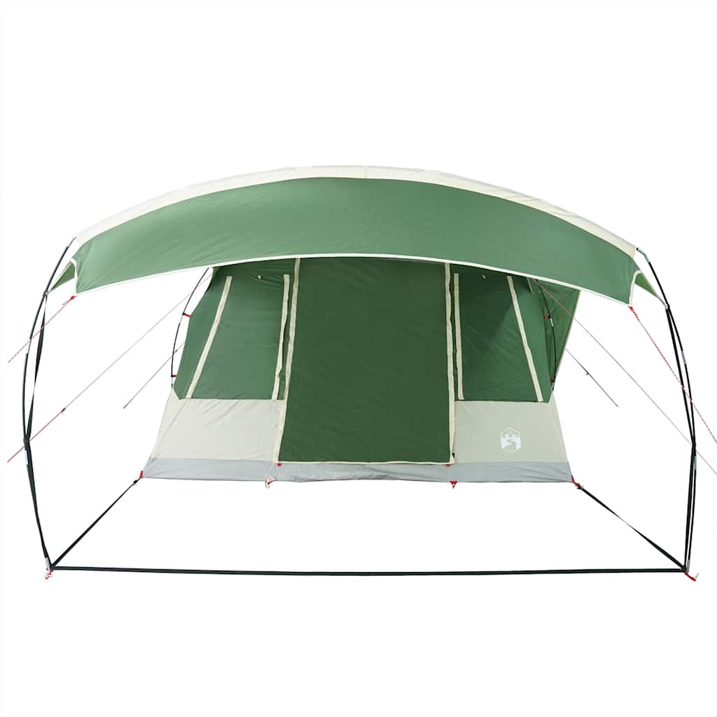 Tenda da Campeggio a Tunnel per 5 Persone Verde Impermeabile 4009425