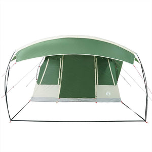 Tenda da Campeggio a Tunnel per 5 Persone Verde Impermeabile 4009425