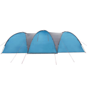Tenda da Campeggio a Cupola per 8 Persone Blu Impermeabile 4009429