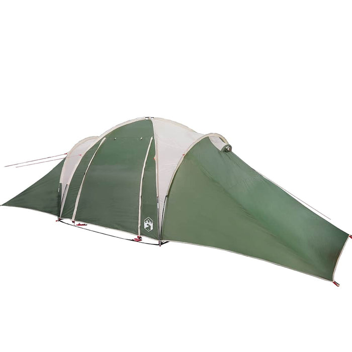 vidaXL Tenda da Campeggio a Cupola per 6 Persone Verde Impermeabile