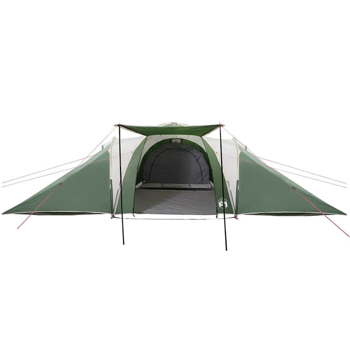 vidaXL Tenda da Campeggio a Cupola per 6 Persone Verde Impermeabile