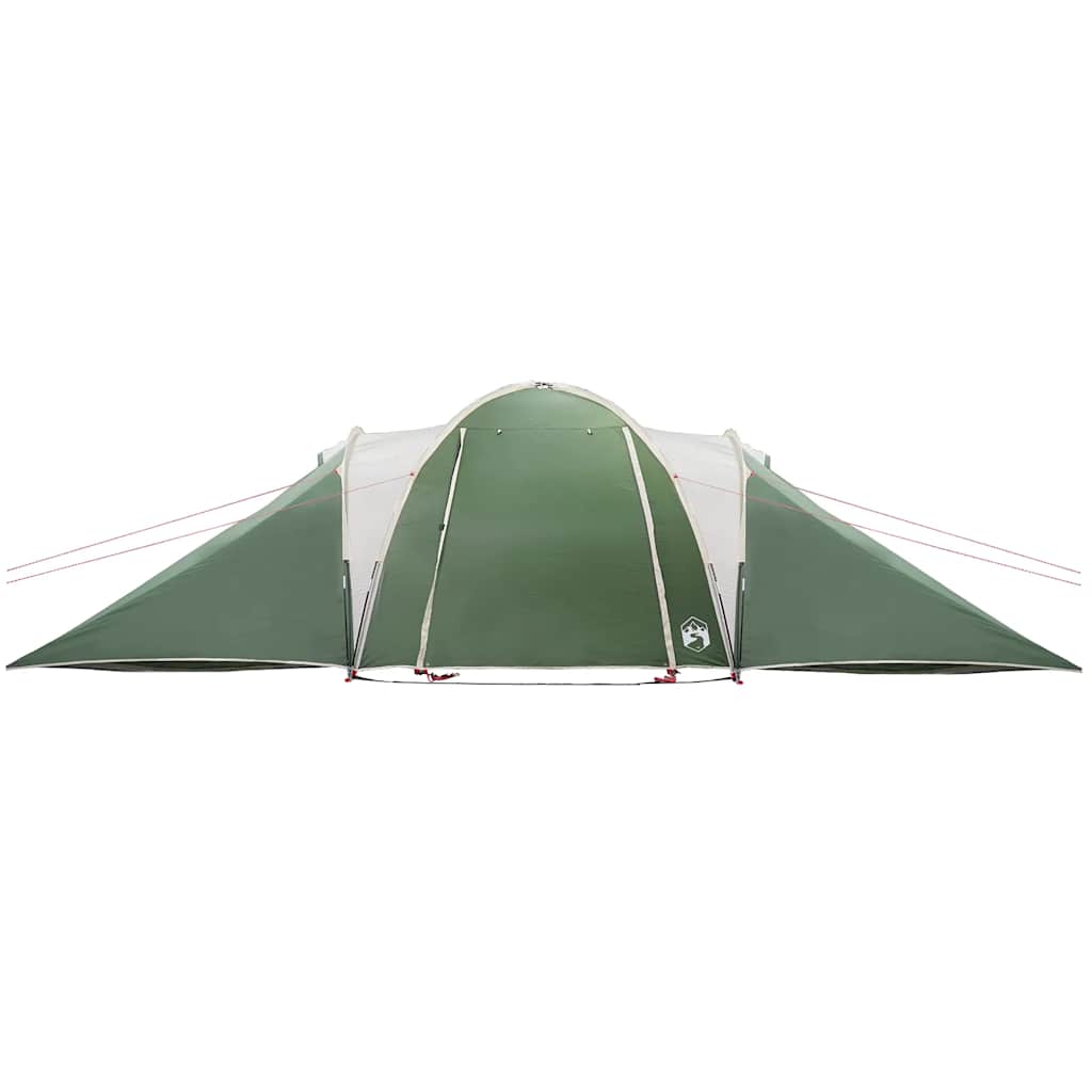 vidaXL Tenda da Campeggio a Cupola per 6 Persone Verde Impermeabile