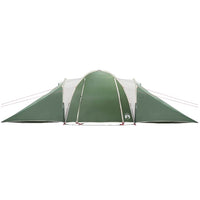 vidaXL Tenda da Campeggio a Cupola per 6 Persone Verde Impermeabile