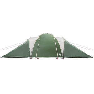 vidaXL Tenda da Campeggio a Cupola per 6 Persone Verde Impermeabile