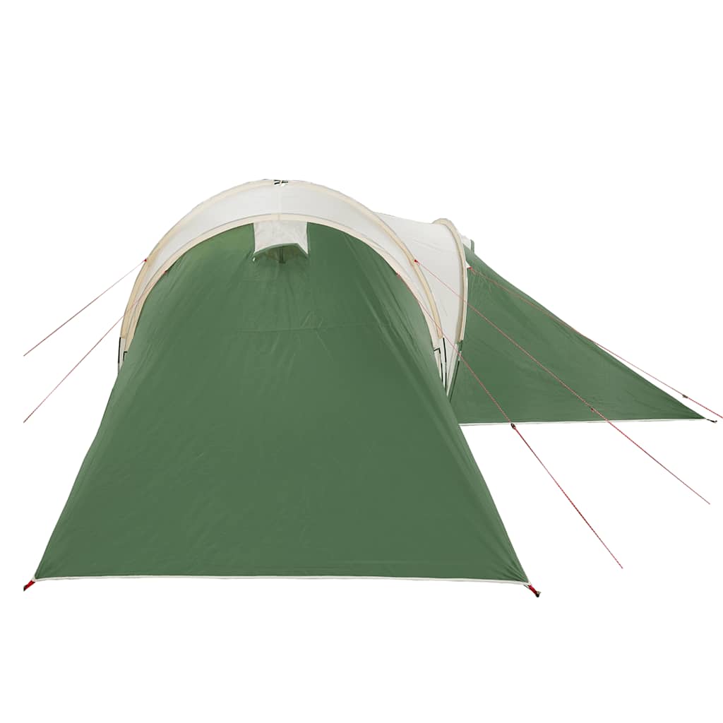 vidaXL Tenda da Campeggio a Cupola per 6 Persone Verde Impermeabile