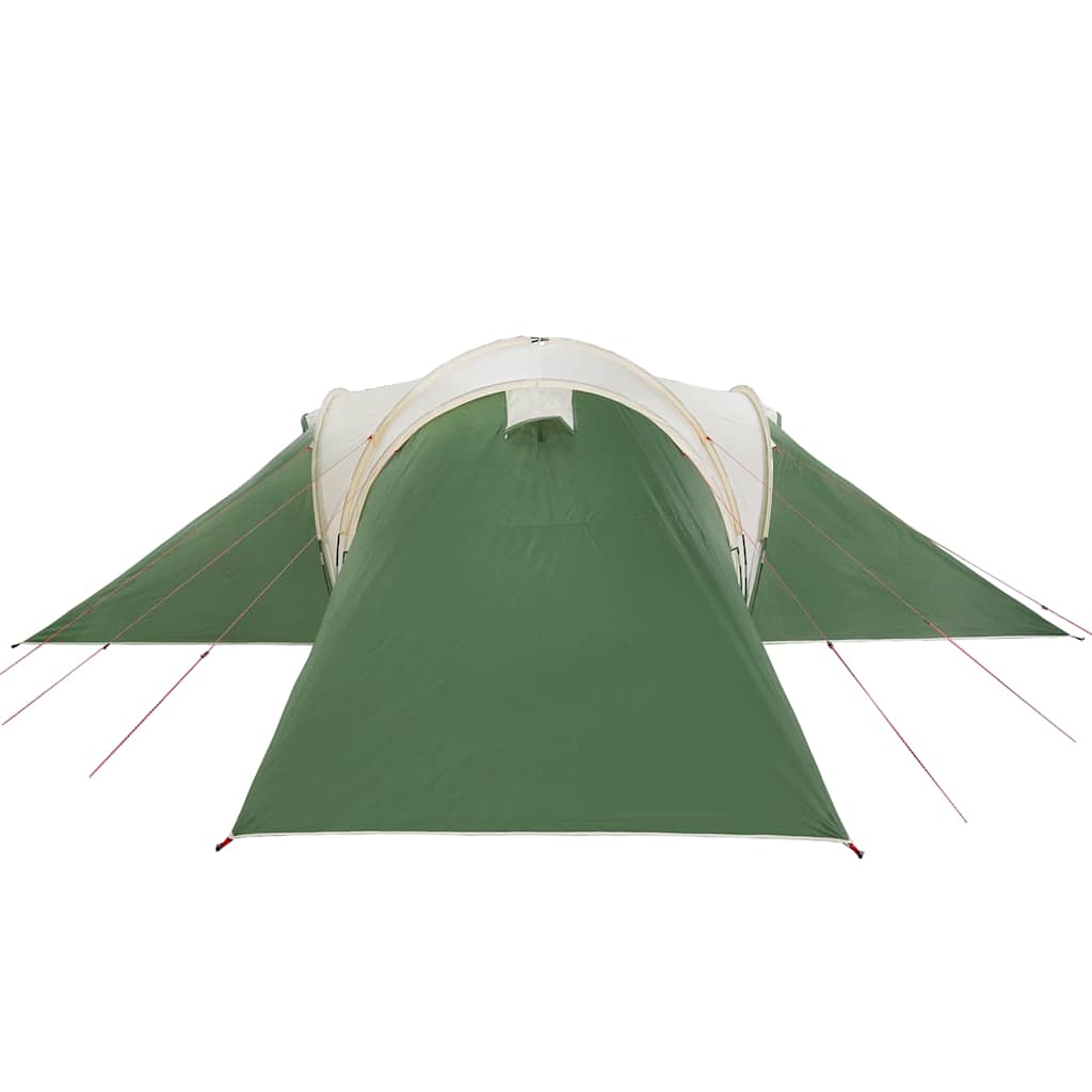 vidaXL Tenda da Campeggio a Cupola per 6 Persone Verde Impermeabile