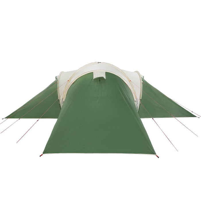 vidaXL Tenda da Campeggio a Cupola per 6 Persone Verde Impermeabile