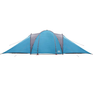 Tenda da Campeggio a Cupola per 4 Persone Blu Impermeabile 4009432