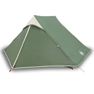 Tenda da Campeggio per 2 Persone Verde Impermeabile 4009434