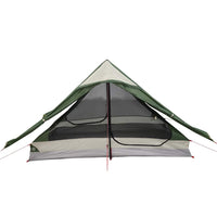 Tenda da Campeggio per 2 Persone Verde Impermeabile 4009434
