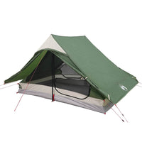Tenda da Campeggio per 2 Persone Verde Impermeabile 4009434