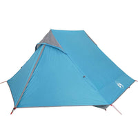 Tenda da Campeggio per 2 Persone Blu Impermeabile