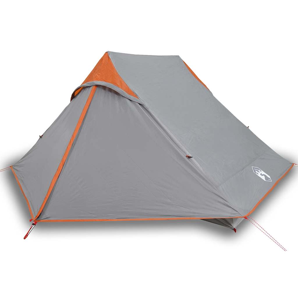 Tenda da Campeggio 2 Persone Grigio Impermeabile 4009436